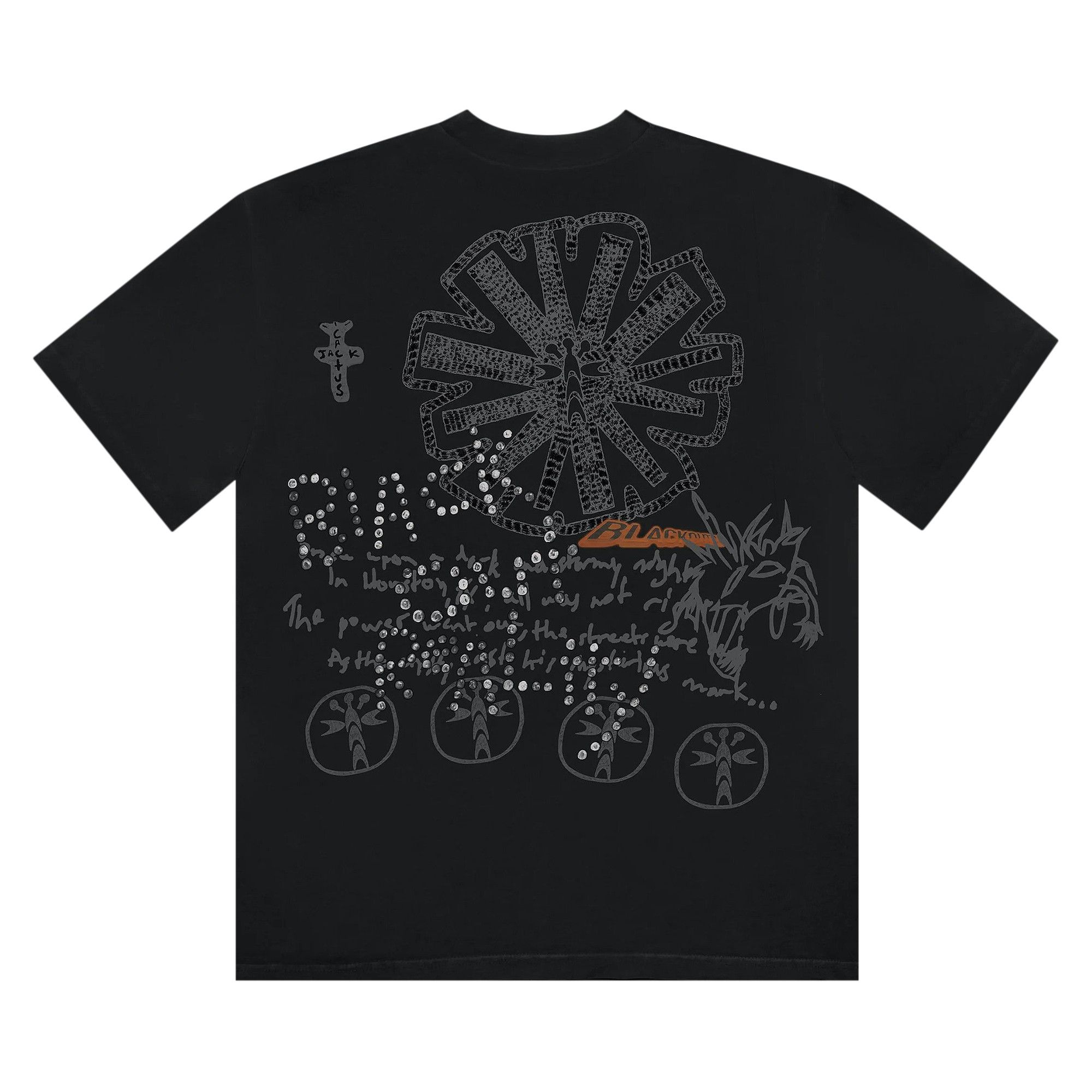 Cactus jack t shirt travis scott sales