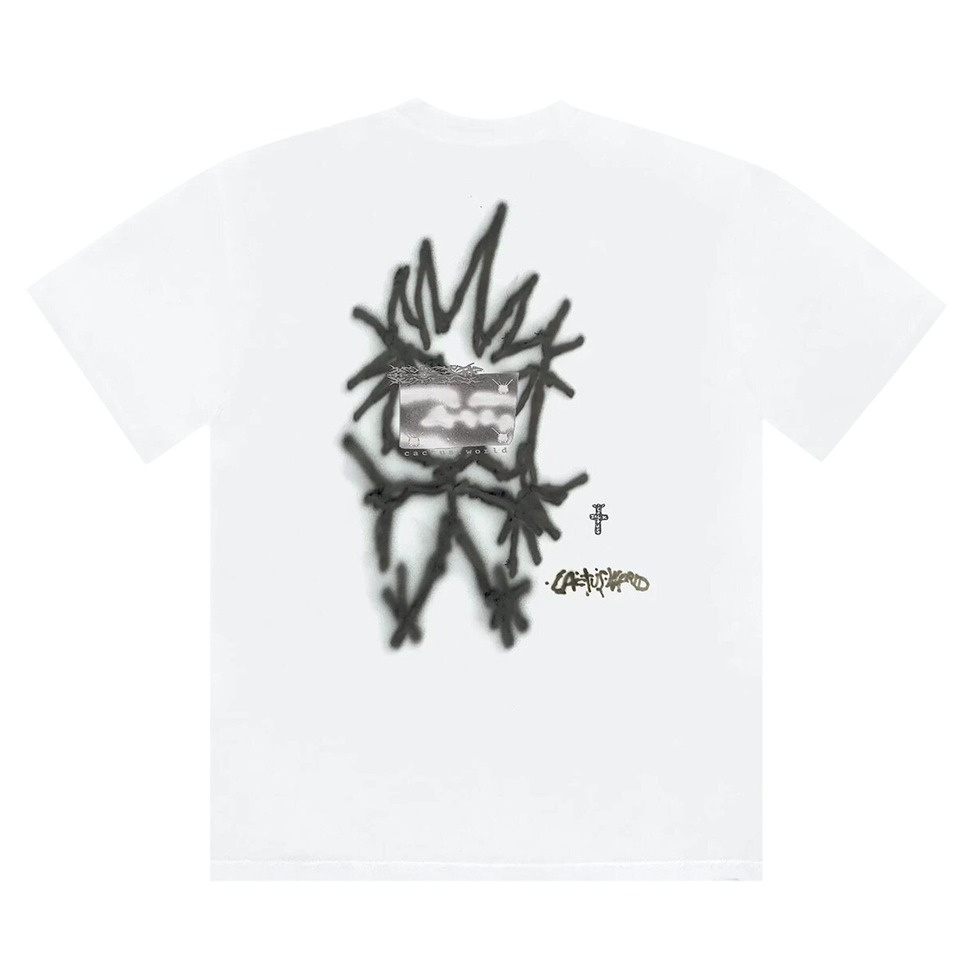 Buy Cactus Jack by Travis Scott Whiteout Tee 'White' - CJPH SS02