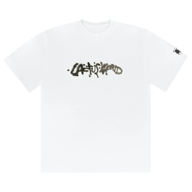 Cactus Jack by Travis Scott Whiteout Tee White