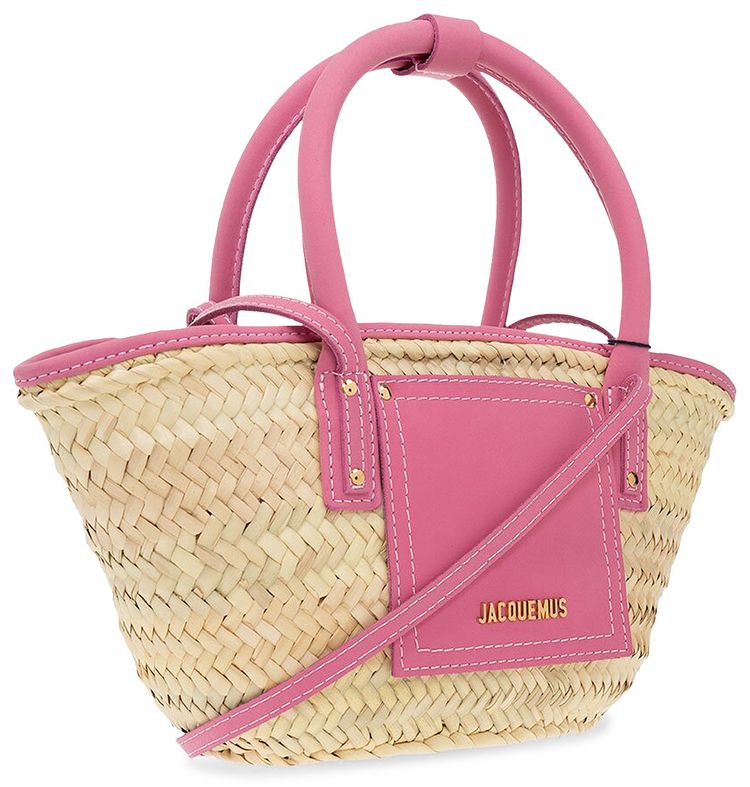Jacquemus Le Petit Panier Soli Dark Pink