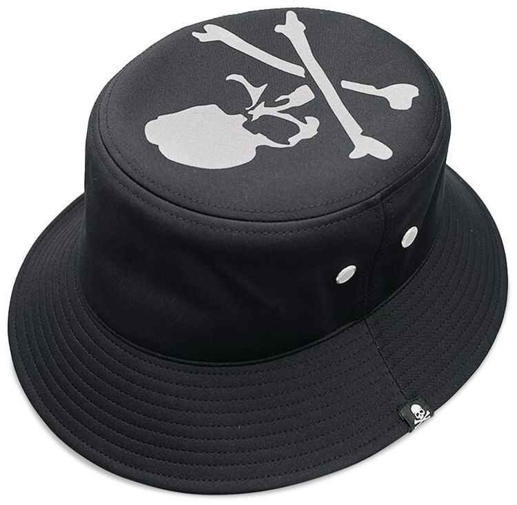Mastermind Reflective Skull Bucket Hat Black