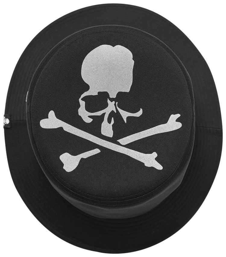 Mastermind Reflective Skull Bucket Hat Black