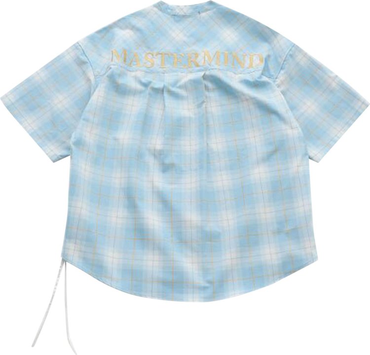 Mastermind World 2 Color Plaid Tee NavySax Plaid