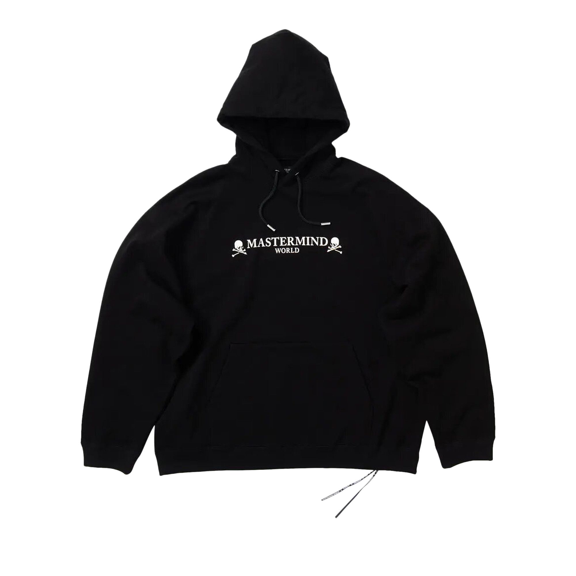 Buy Mastermind World Logo And Skull Hoodie Black MW23S10 SW011