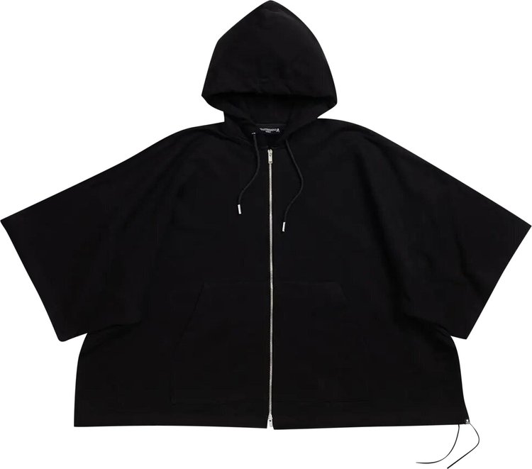 Buy Mastermind World Poncho Zip Up Hoodie 'Black' - MW23S10 SW002 BLAC ...
