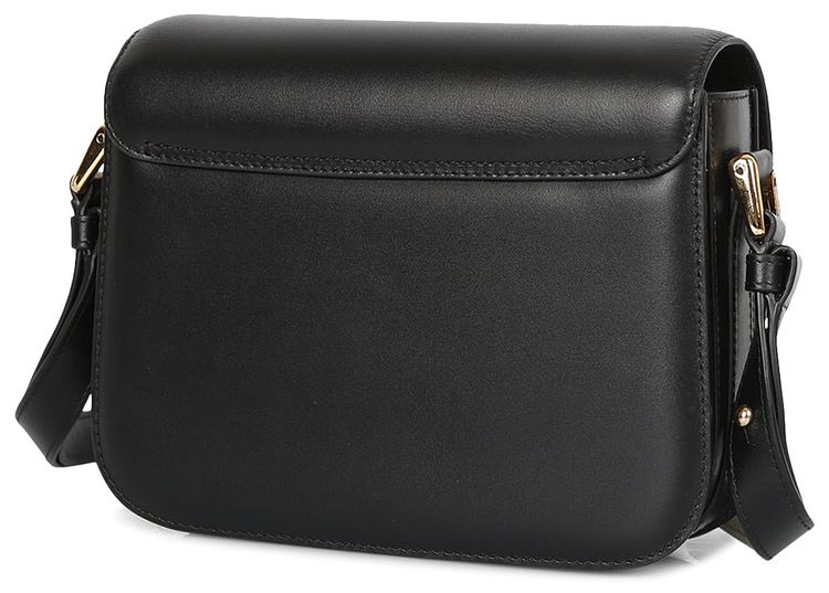 APC Grace Smooth Leather Small Bag Black
