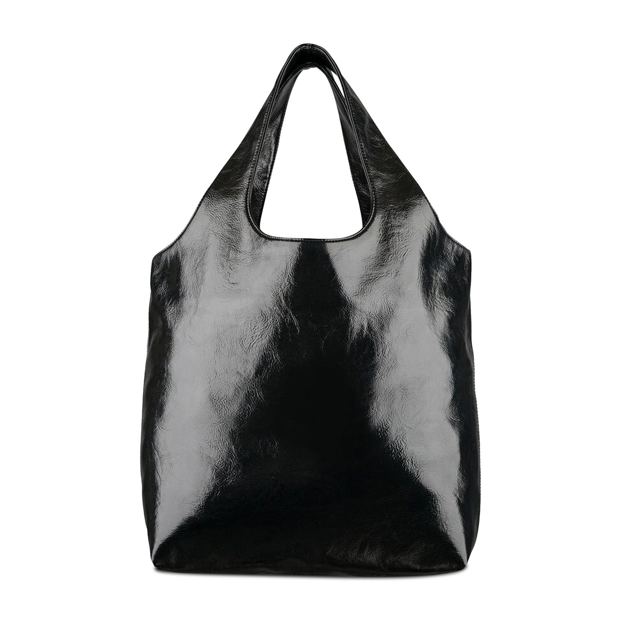 Buy A.P.C. Ninon Faux Leather Tote Bag 'Black' - PUAAT