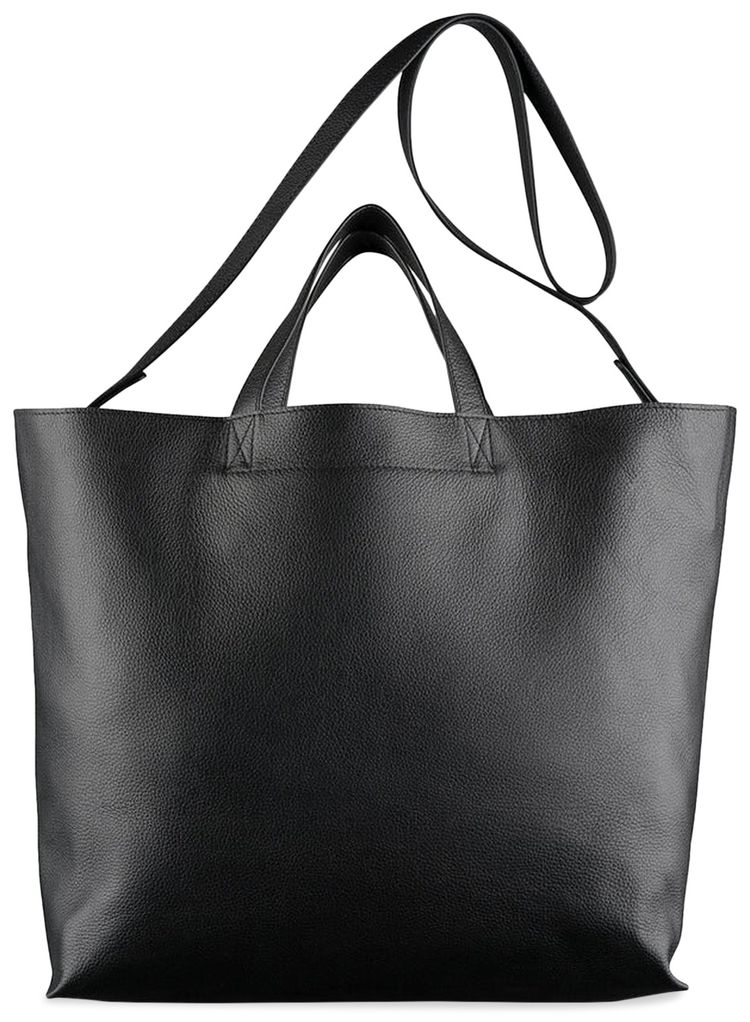 APC Maiko Leather Tote Bag Black