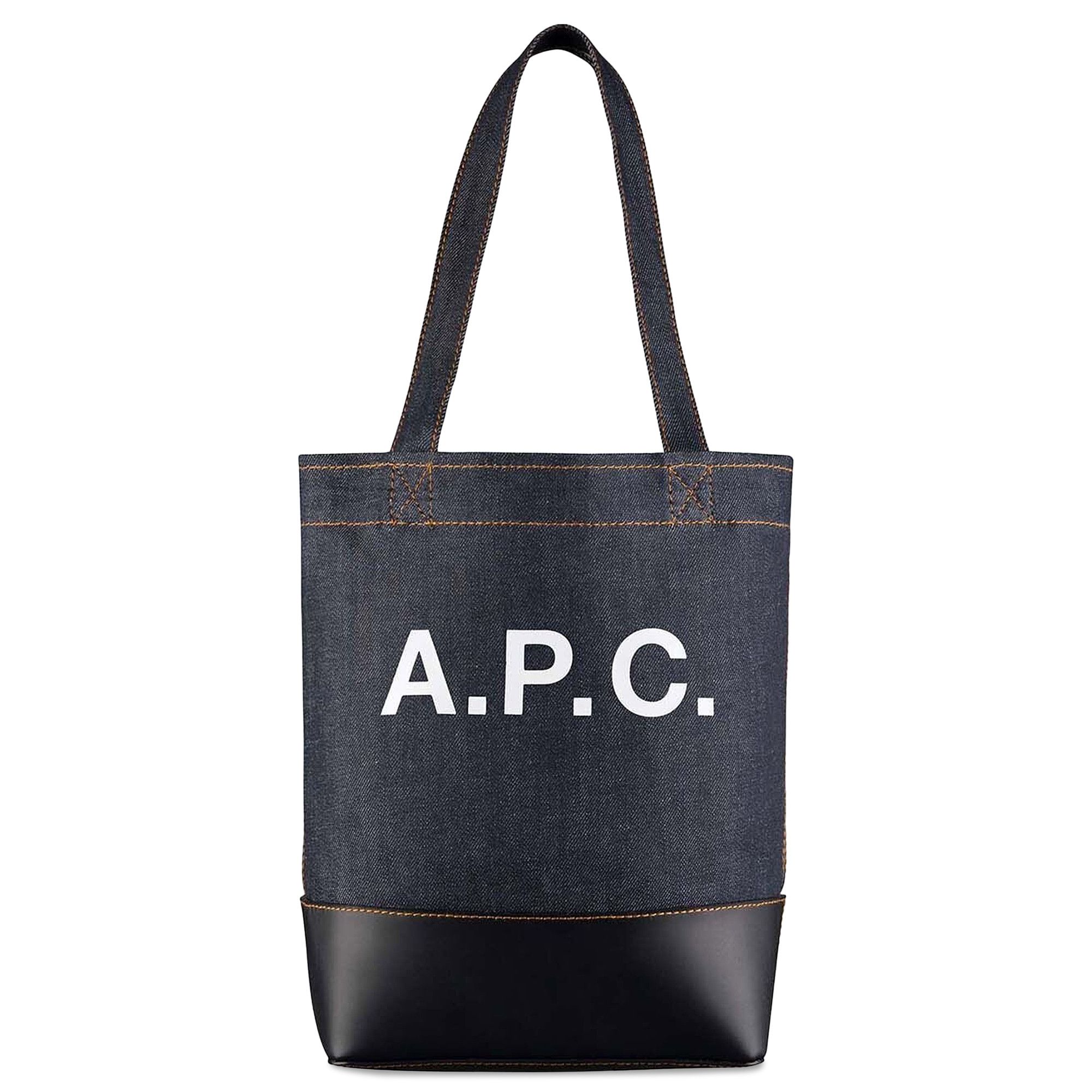 Buy A.P.C. Small Axel Tote Bag 'Dark Navy' - CODDP M61568