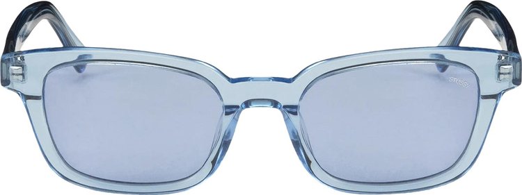 Stussy Owen Sunglasses 'Blue Crystal'