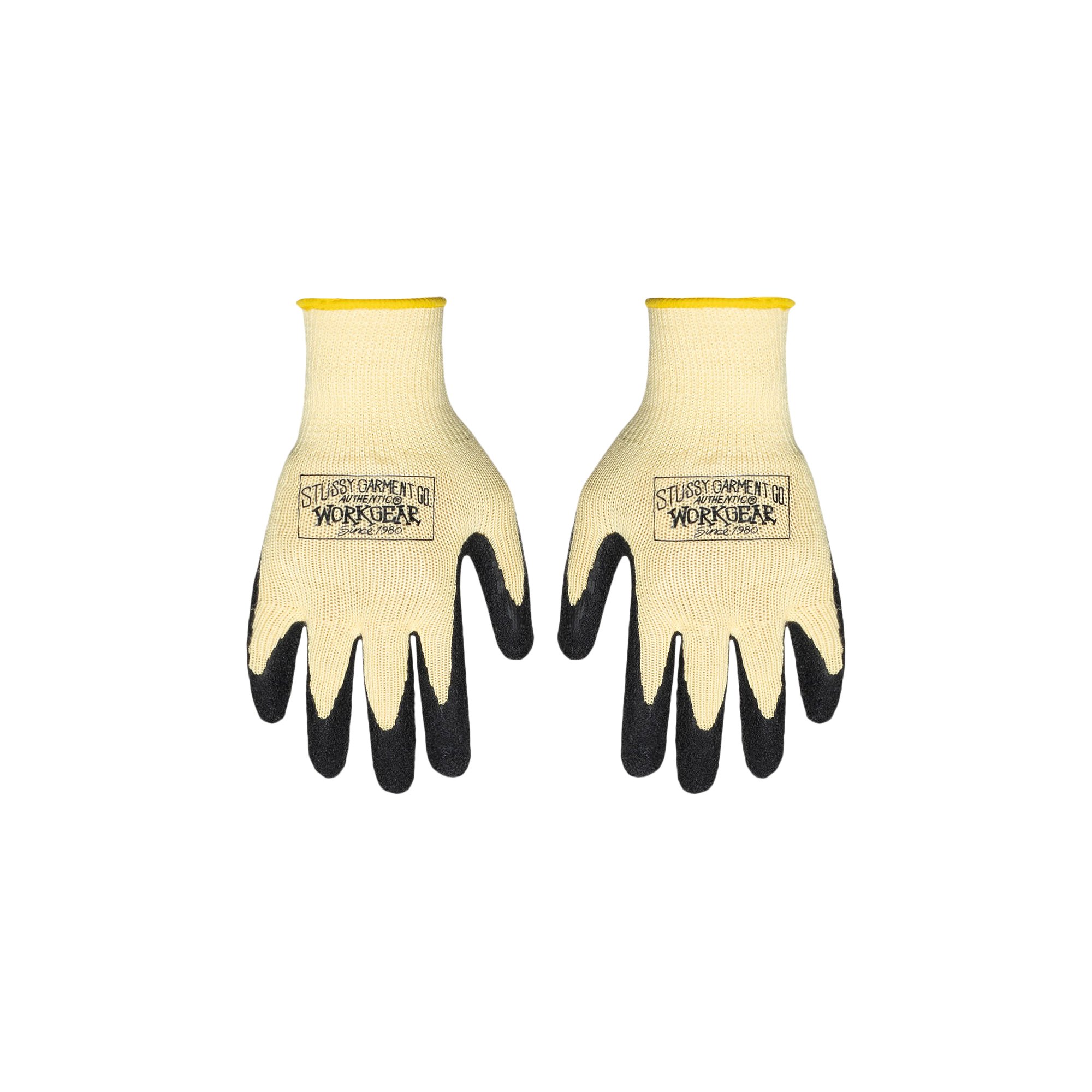 Buy Stussy Work Gloves 'Light Yellow' - 138891 LIGH | GOAT