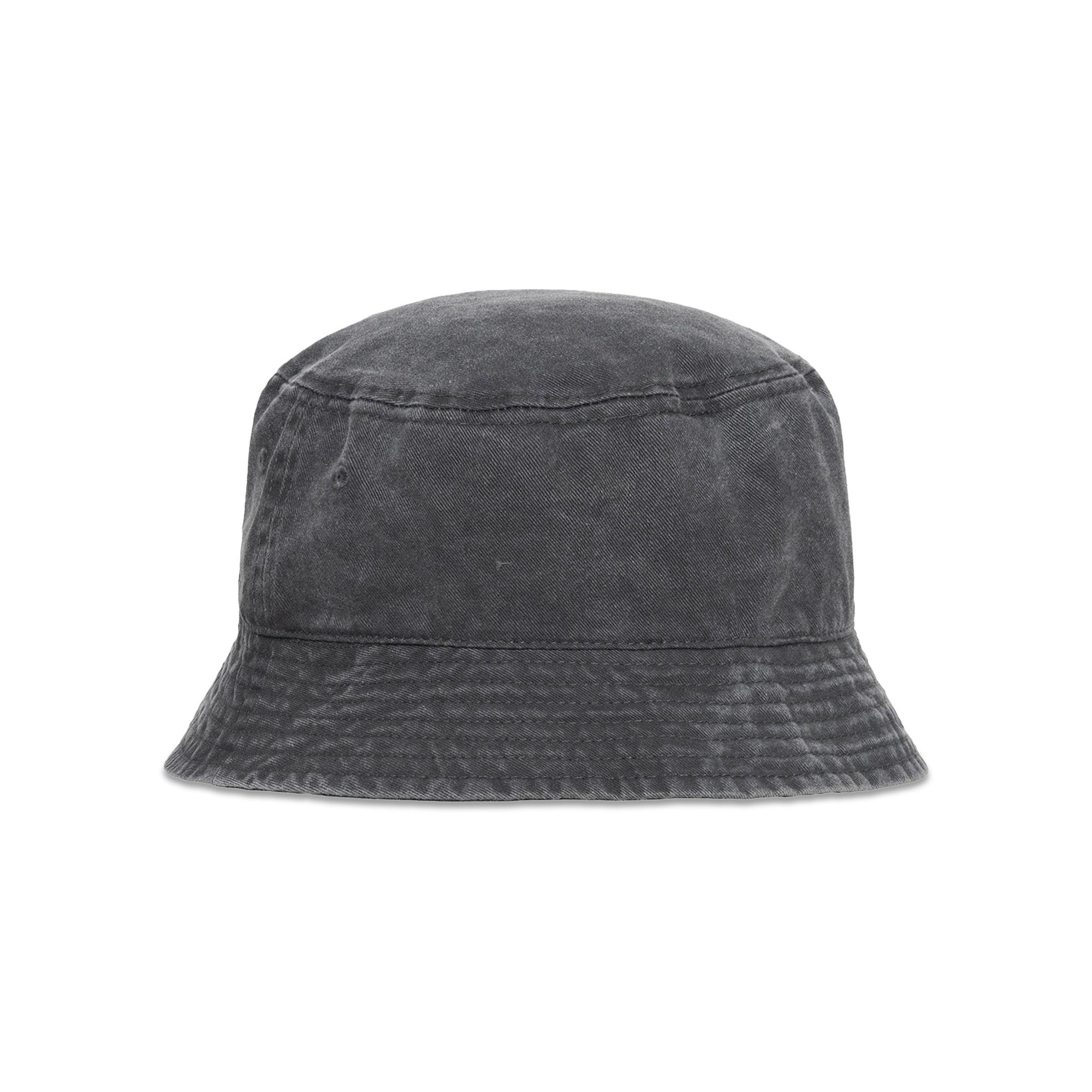 Buy Stussy Washed Stock Bucket Hat 'Black' - 1321086 BLAC | GOAT
