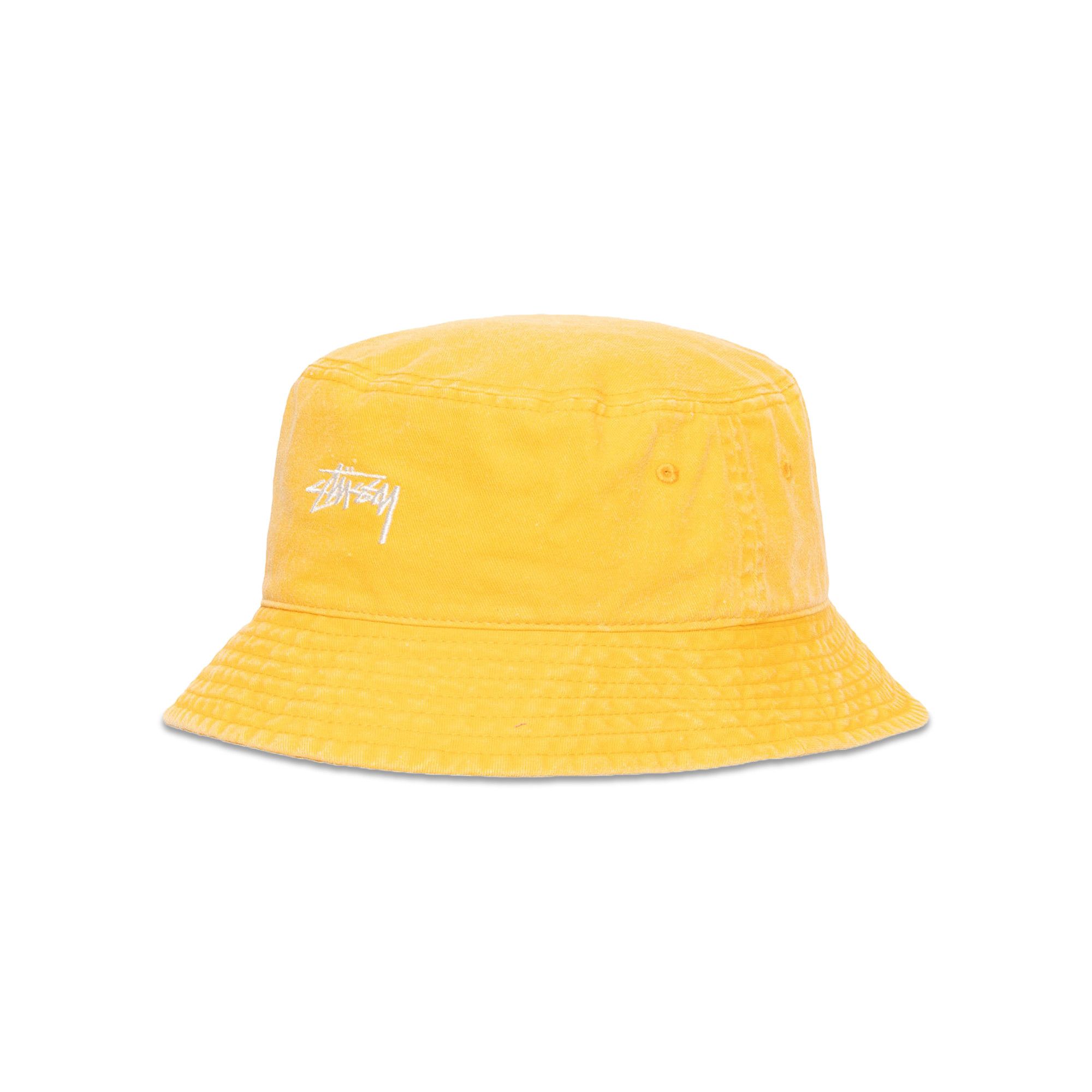 帽子 STUSSY WASHED STOCK BUCKET HAT STUSSY WASHED STOCK BUCKET HAT