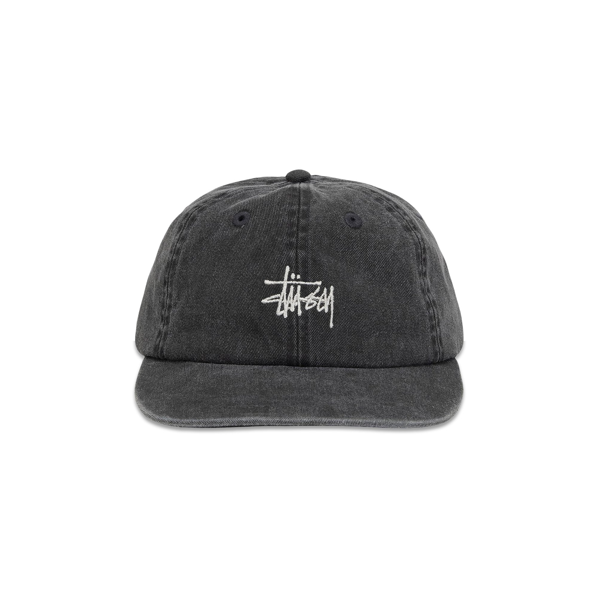 Buy Stussy Washed Stock Low Pro Cap 'Black' - 1311043 BLAC | GOAT