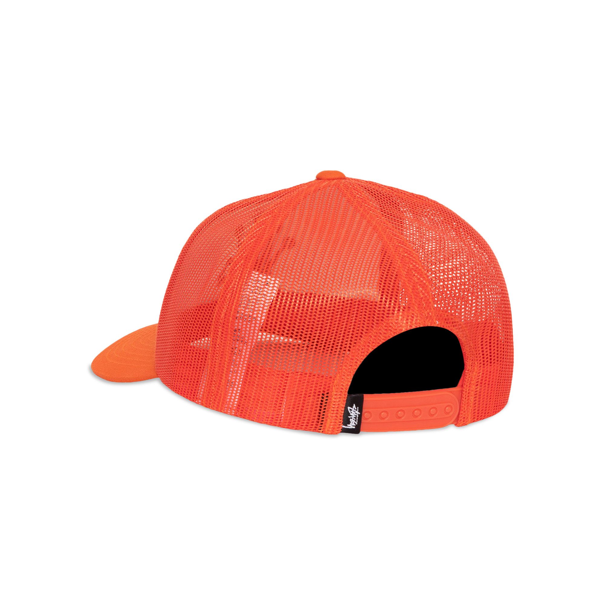 Buy Stussy Crown Stock Trucker Cap 'Orange' - 1311056 ORAN | GOAT
