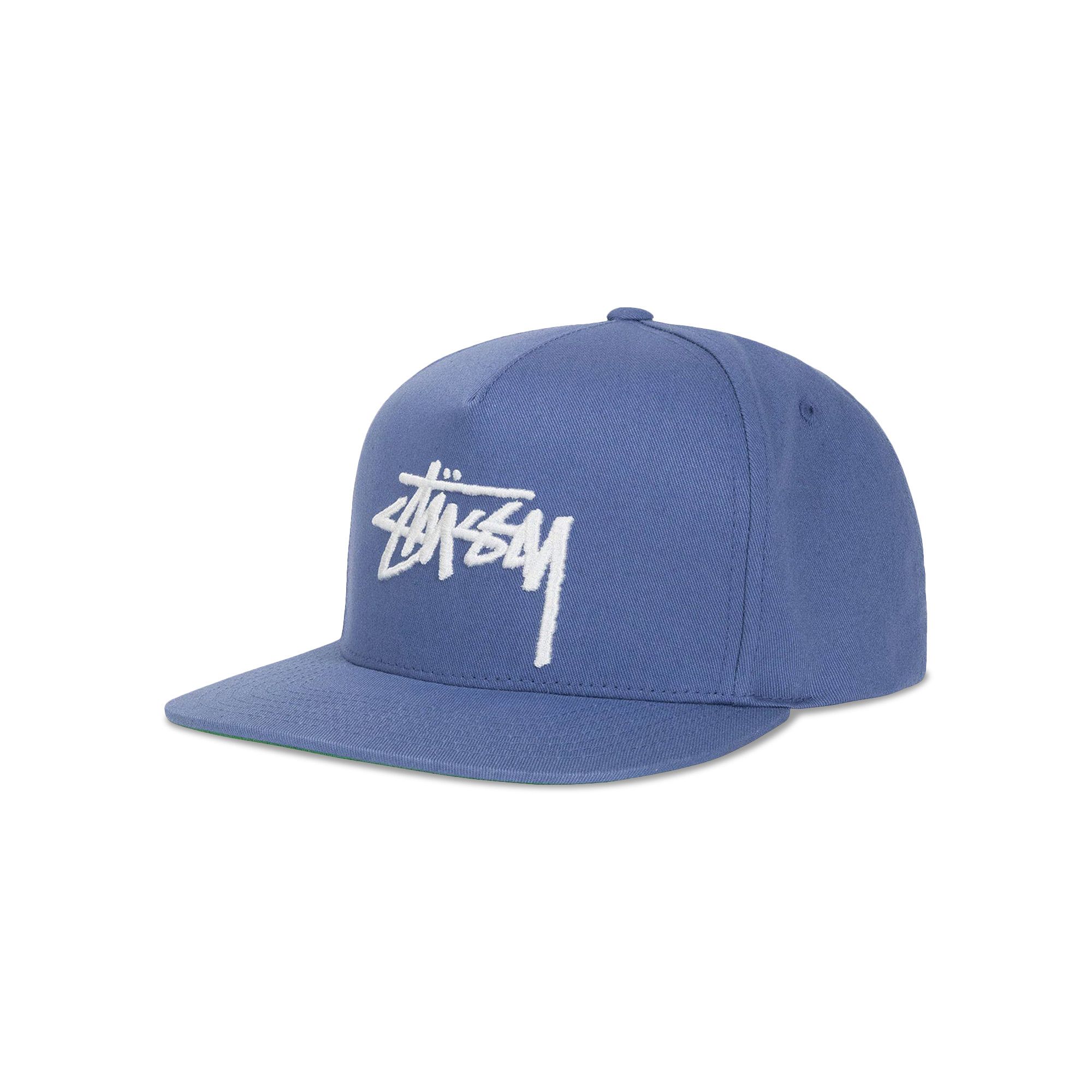 Buy Stussy Big Stock Point Crown Cap 'Light Royal' - 1311056 LIGH