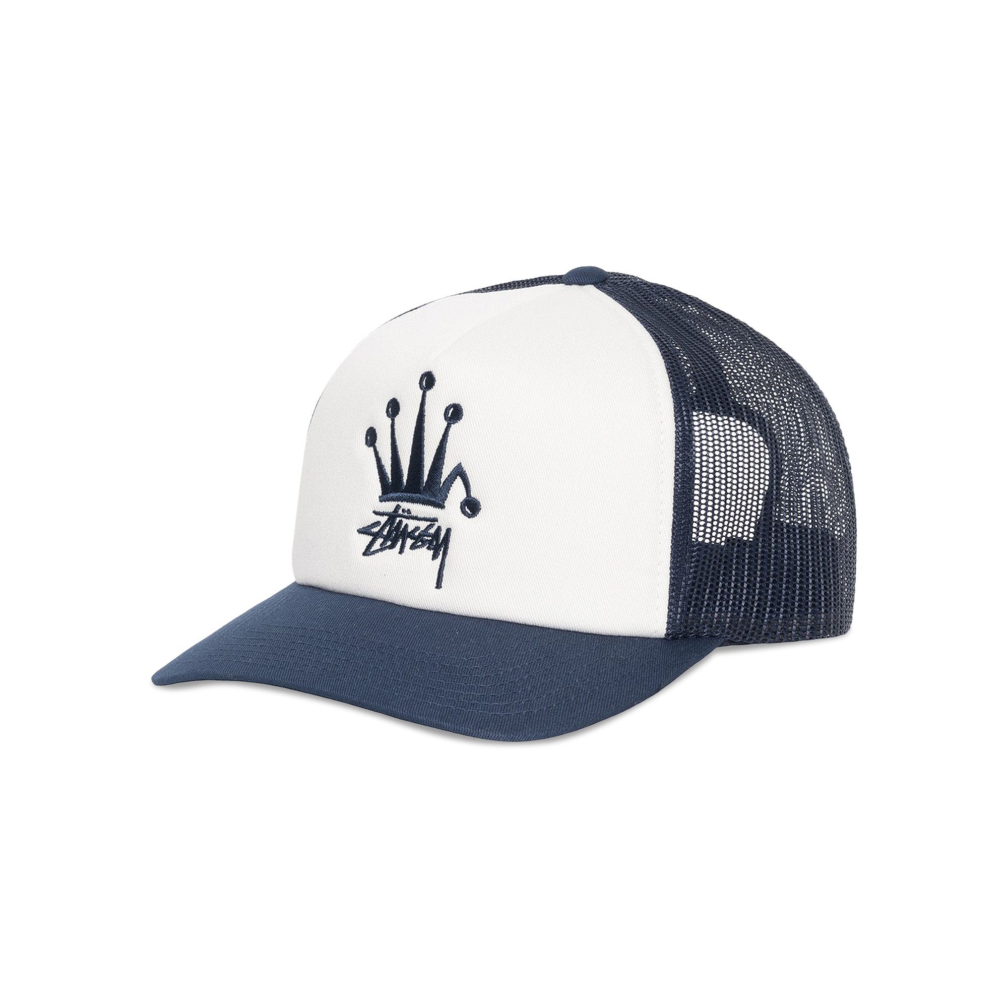 STUSSY CROWN STOCK TRUCKER CAP メッシュキャップ メンズ