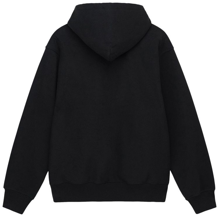 Stussy Stock Box Hoodie Black