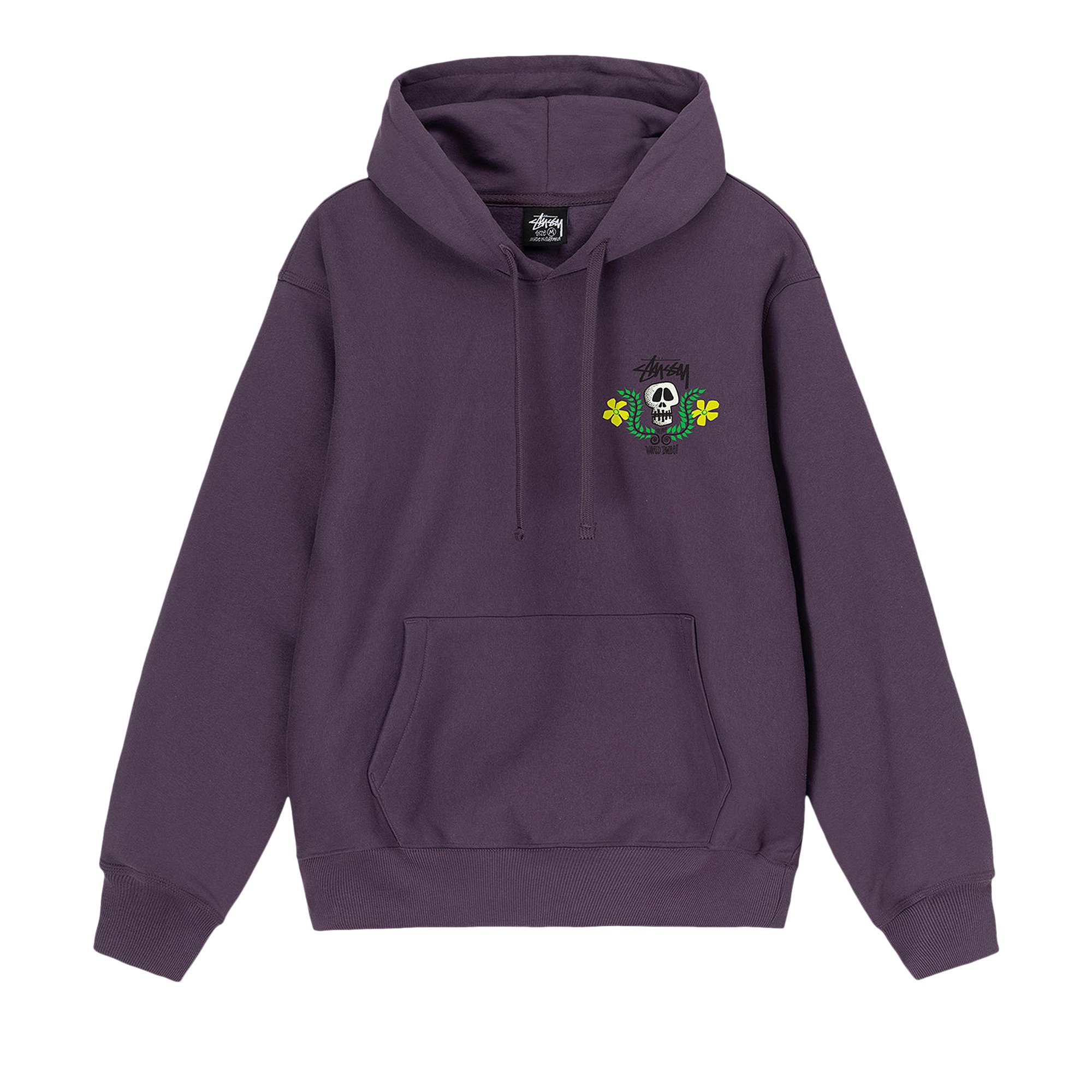 Buy Stussy Skull Crest Hoodie 'Grape' - 1924904 GRAP | GOAT CA