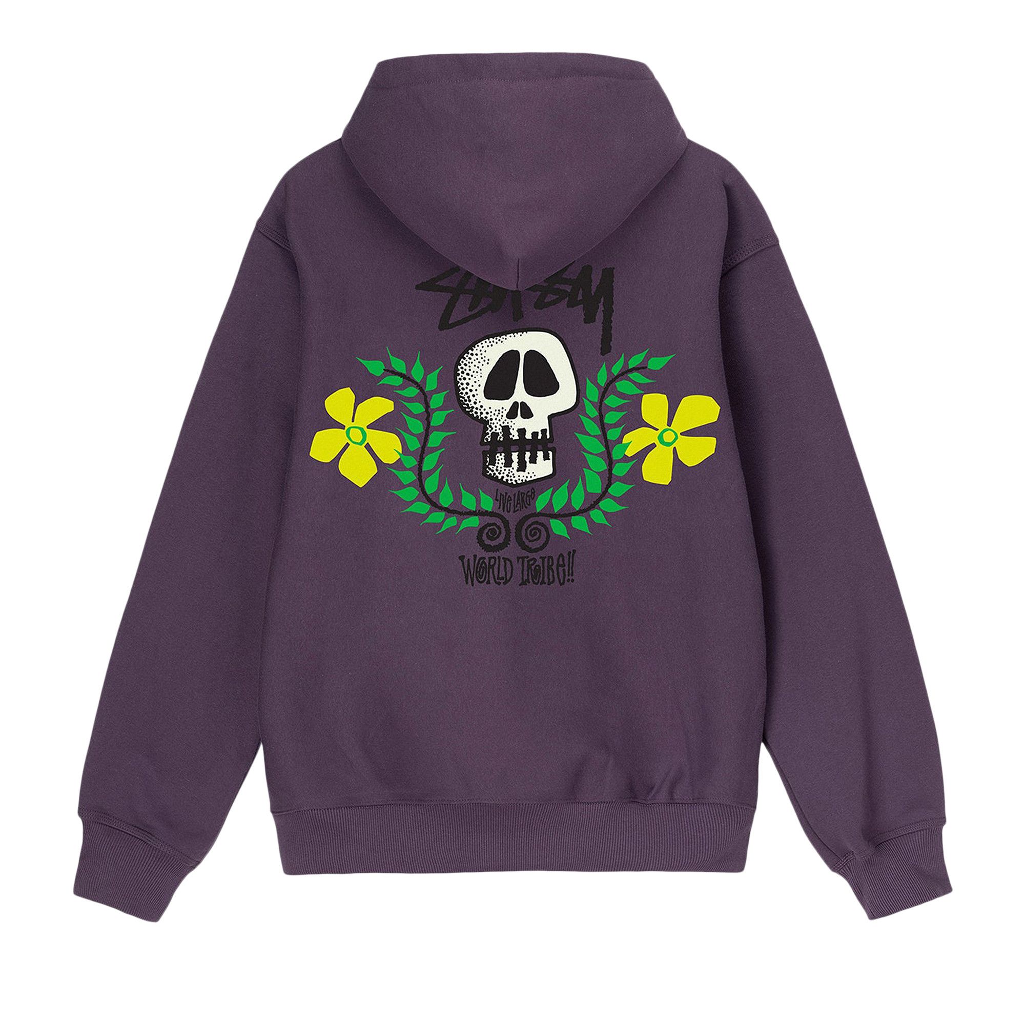 Stussy skull hoodie store