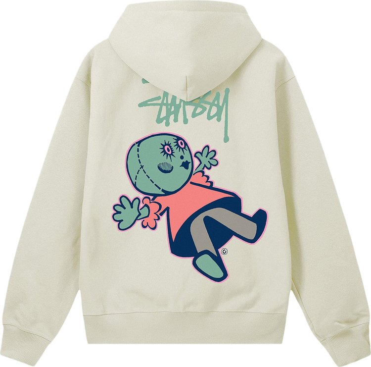 Stussy Dollie Zip Hoodie Stone