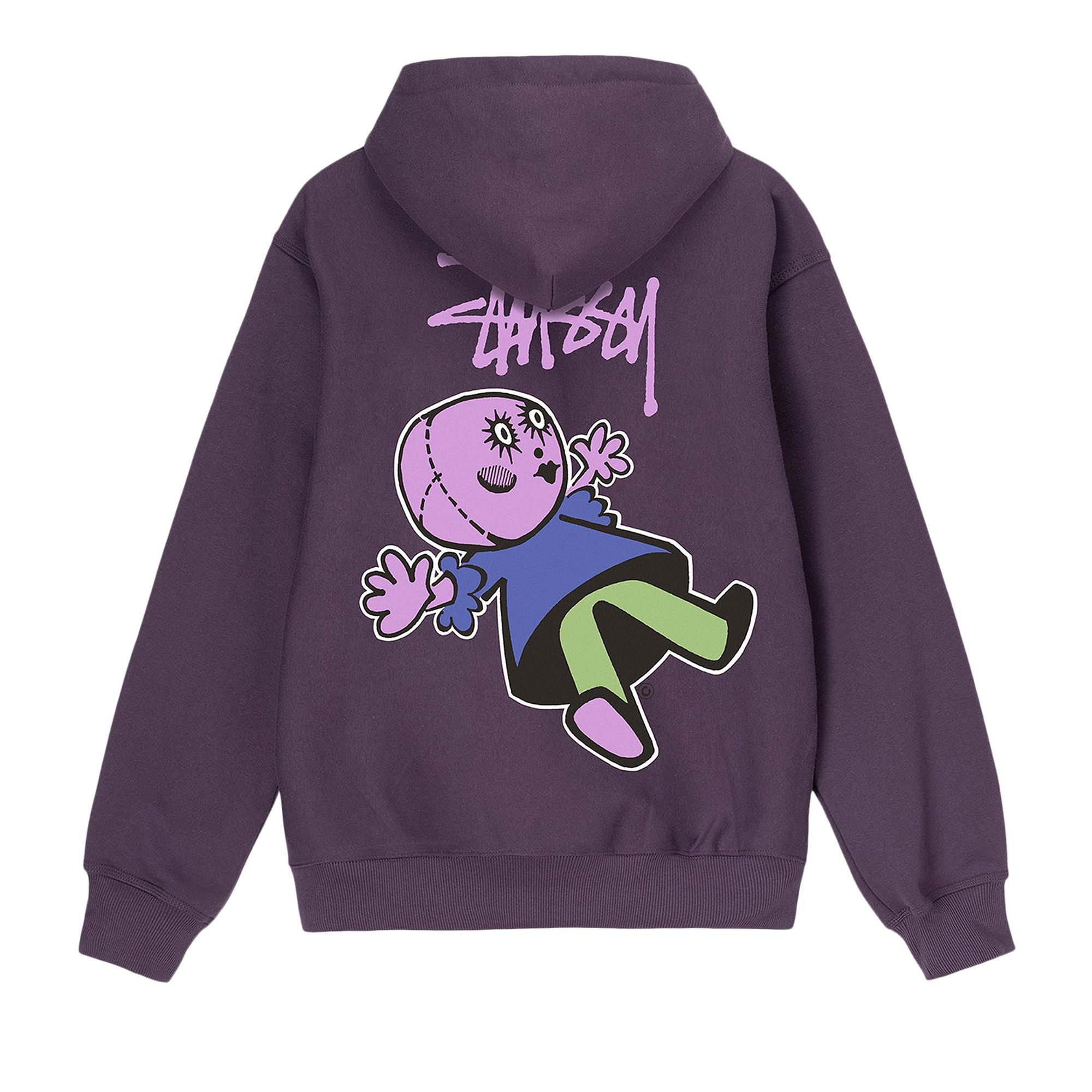 Buy Stussy Dollie Zip Hoodie Grape 1974912 GRAP GOAT UK