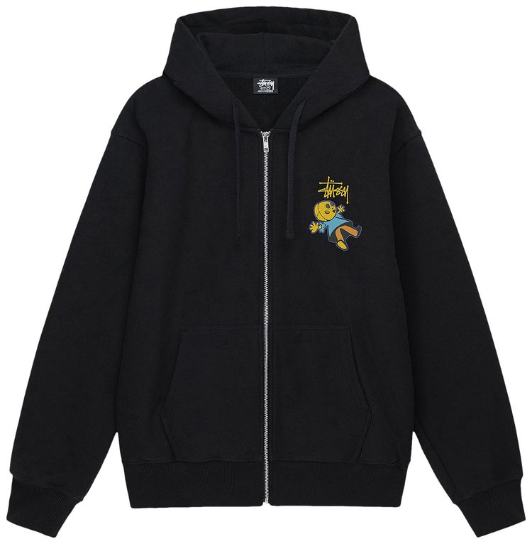 Stussy Dollie Zip Hoodie Black