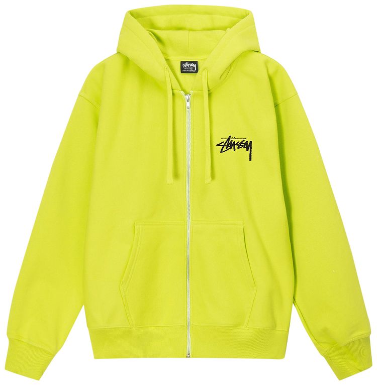 Stussy Sara Zip Hoodie Keylime