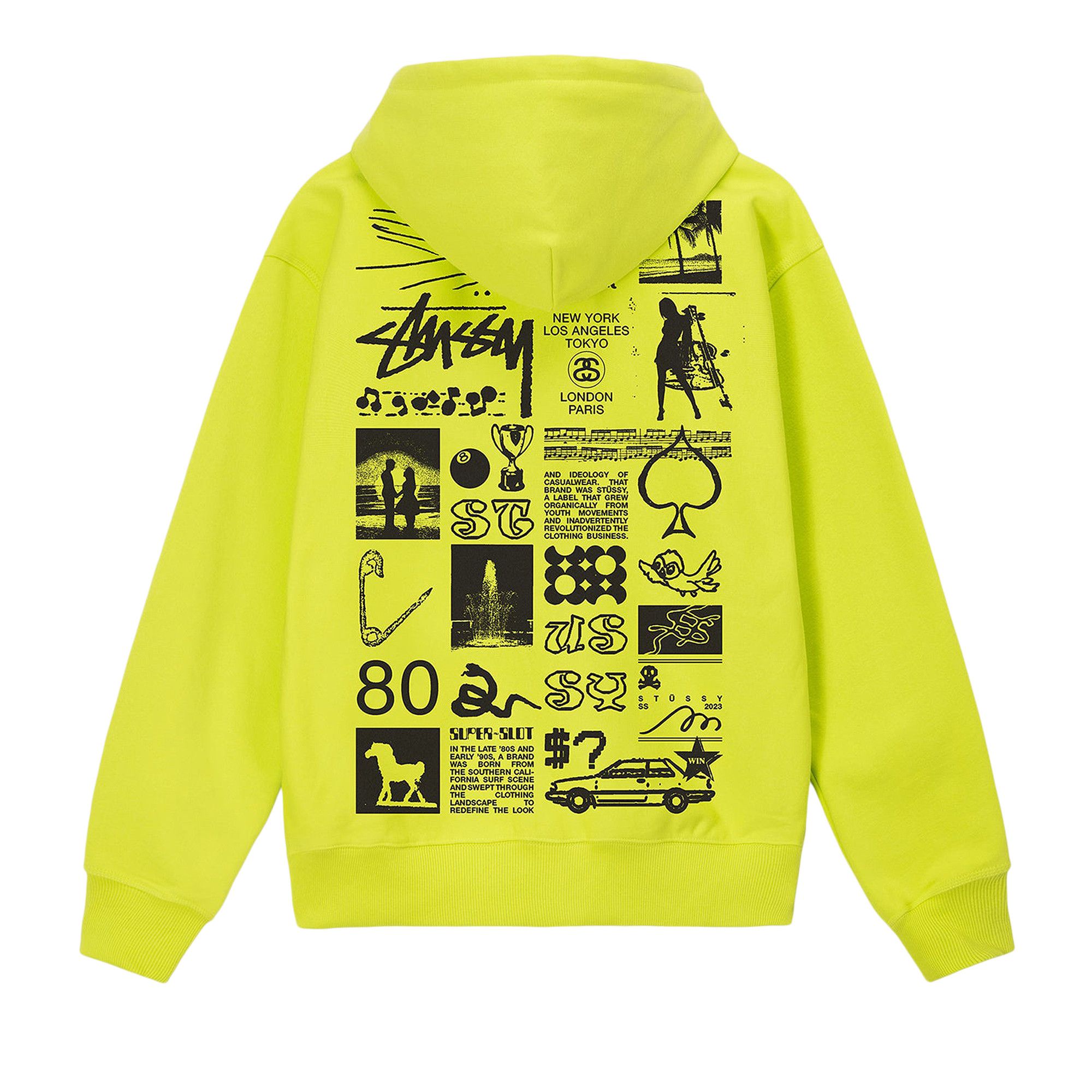 Buy Stussy Sara Zip Hoodie 'Keylime' - 1974903 KEYL | GOAT