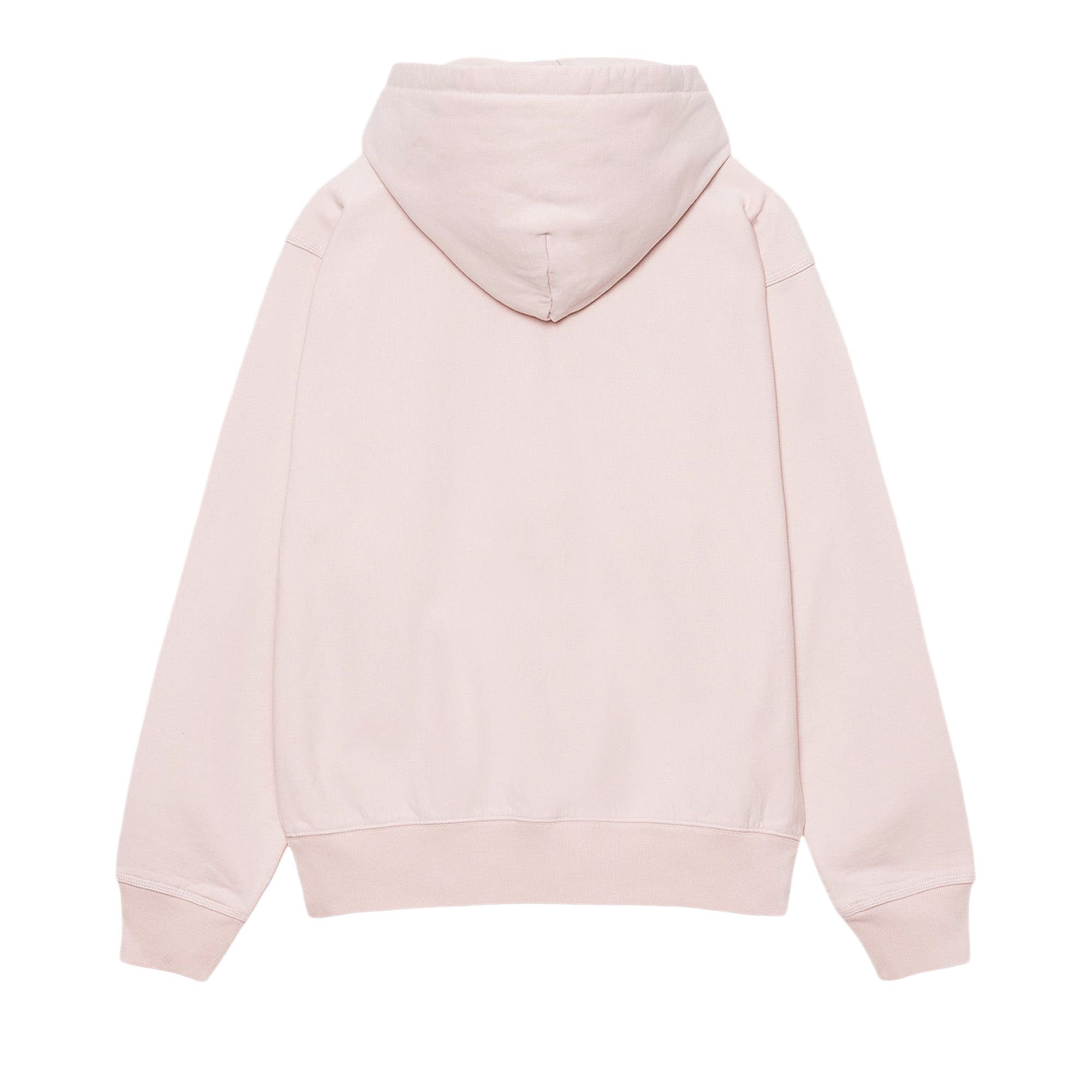 Buy Stussy Stock Logo Zip Hoodie 'Light Pink' - 118471 LIGH | GOAT