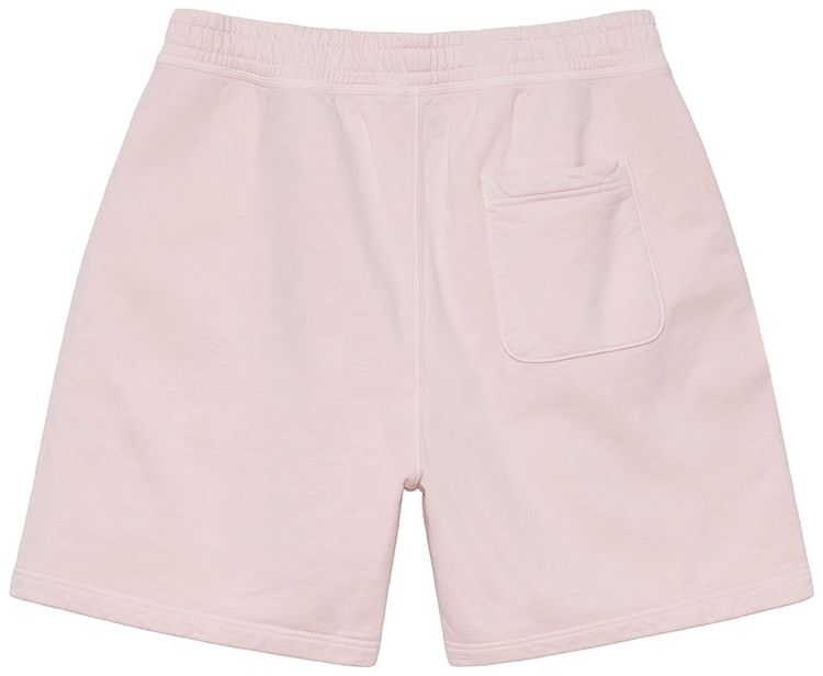 Stussy Overdyed Stock Logo Sweat Short Light Pink