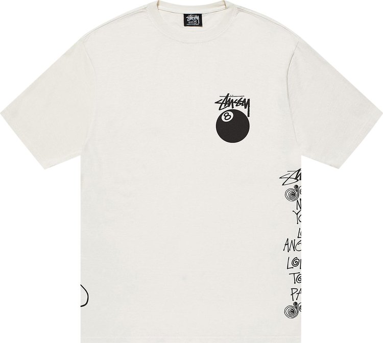 Stussy Test Strike Pigment Dyed Tee 'Natural'