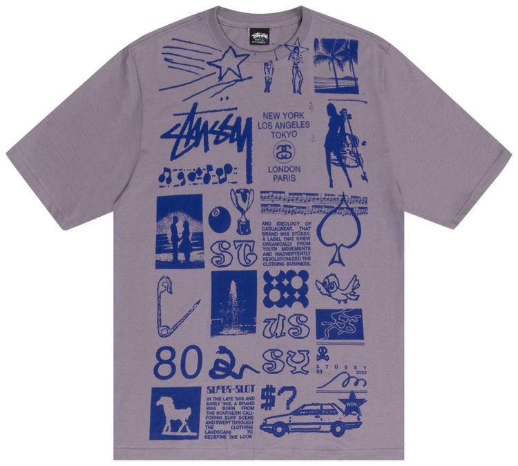 Stussy Sara Tee Mauve