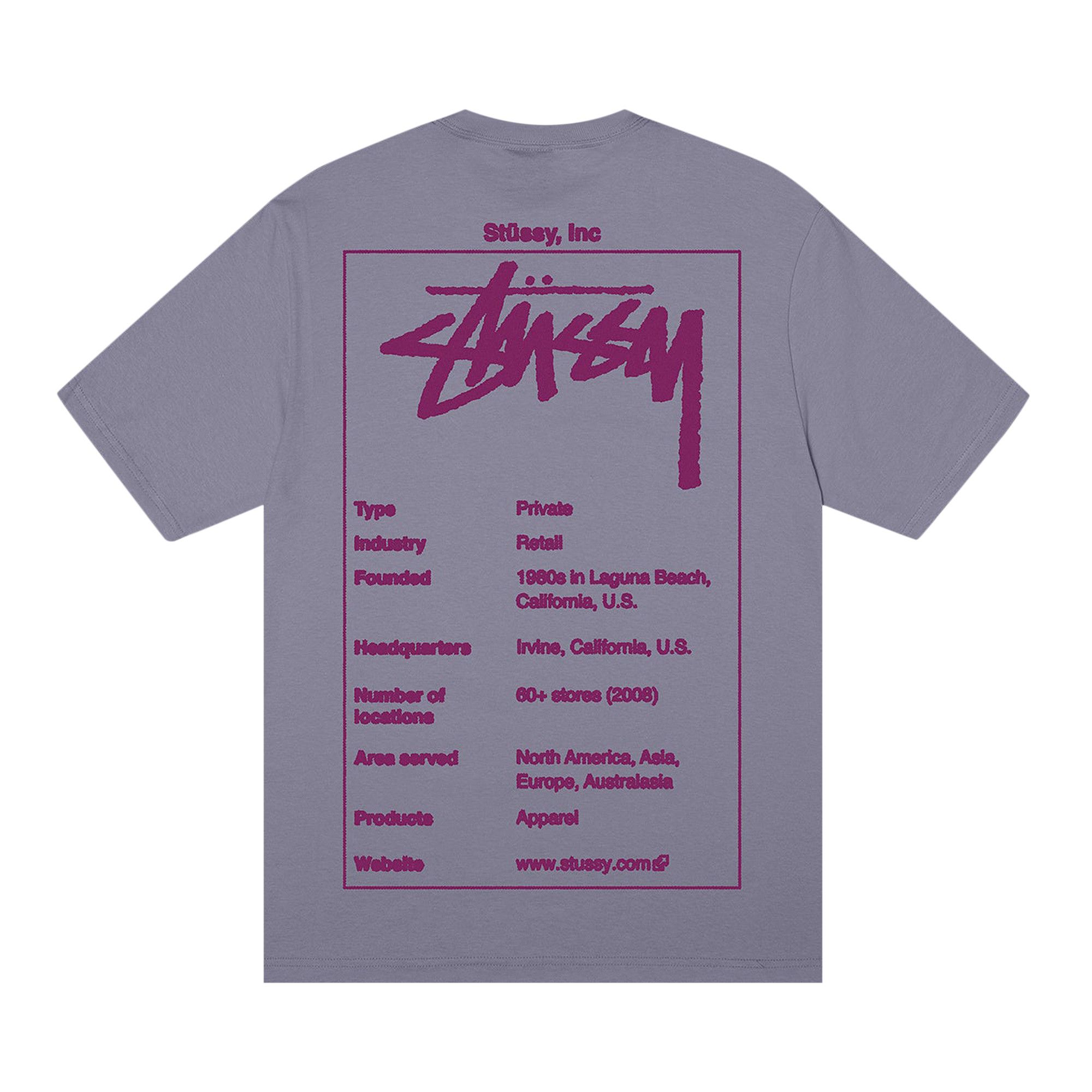 Buy Stussy Wiki Tee 'Mauve' - 1904908 MAUV | GOAT