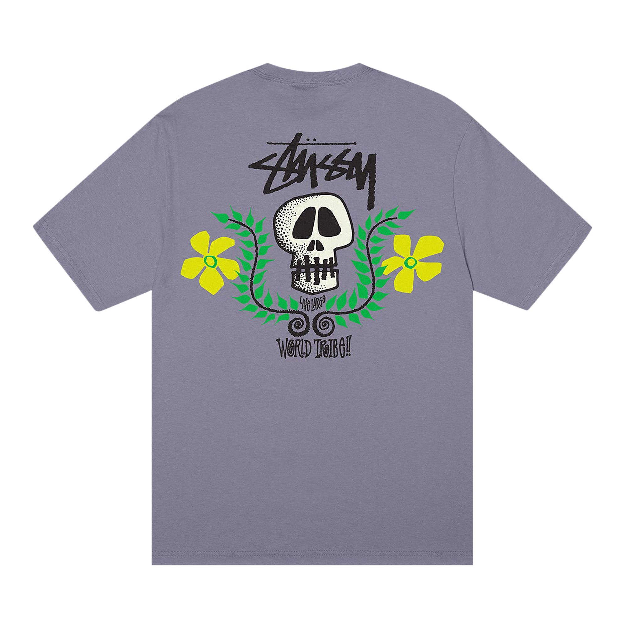 Buy Stussy Skull Crest Tee 'Mauve' - 1904904 MAUV | GOAT