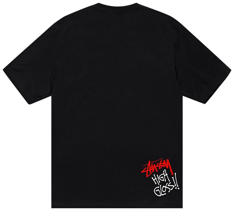 Stussy Spraycan Tee Black