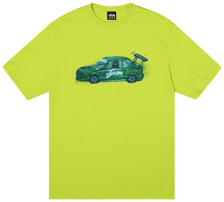 Stussy Racecar Tee Keylime