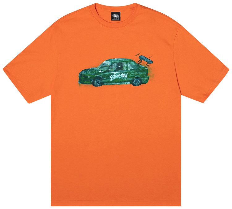 Stussy Racecar Tee Coral