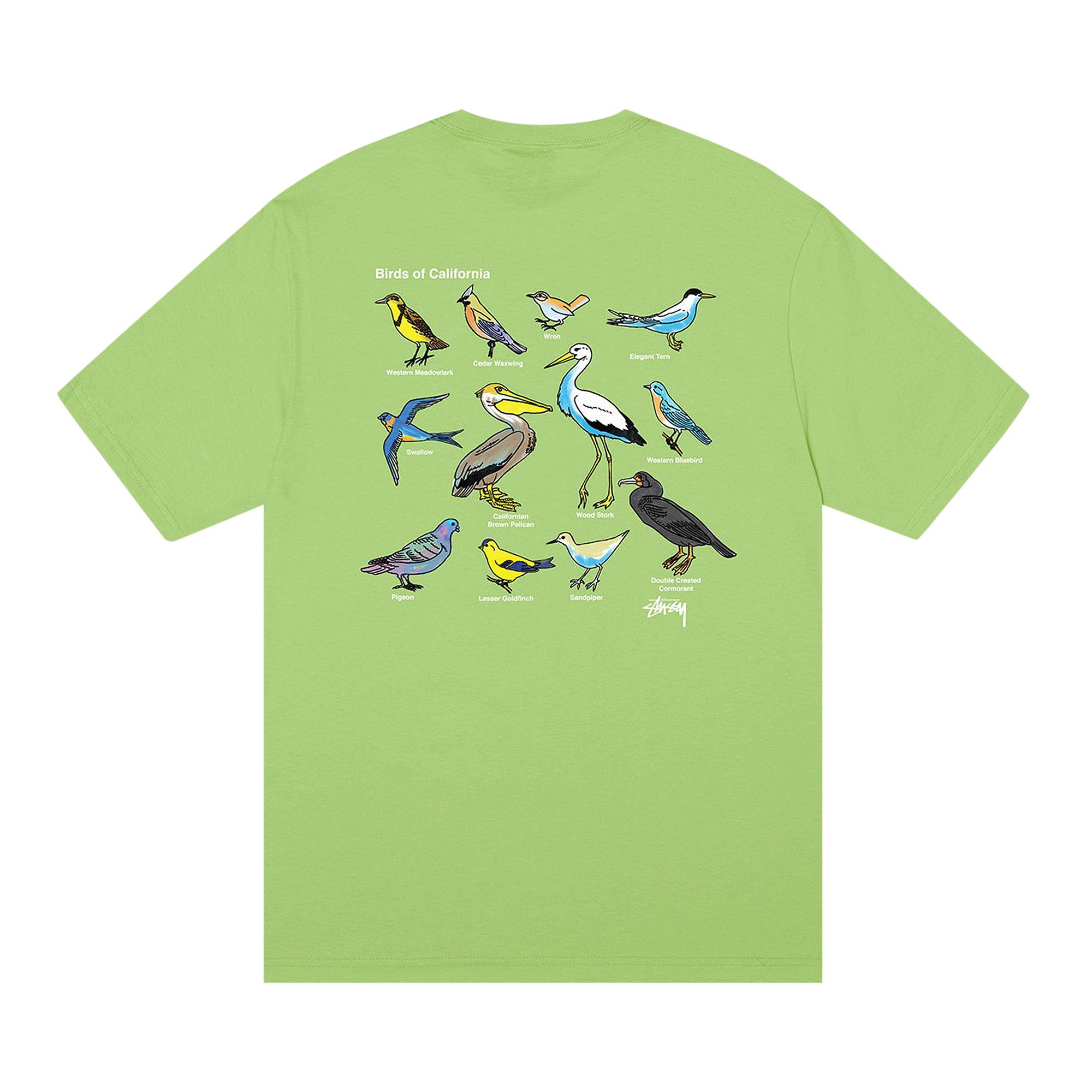 Size xxl Stussy California Birds Tee 'Tea'