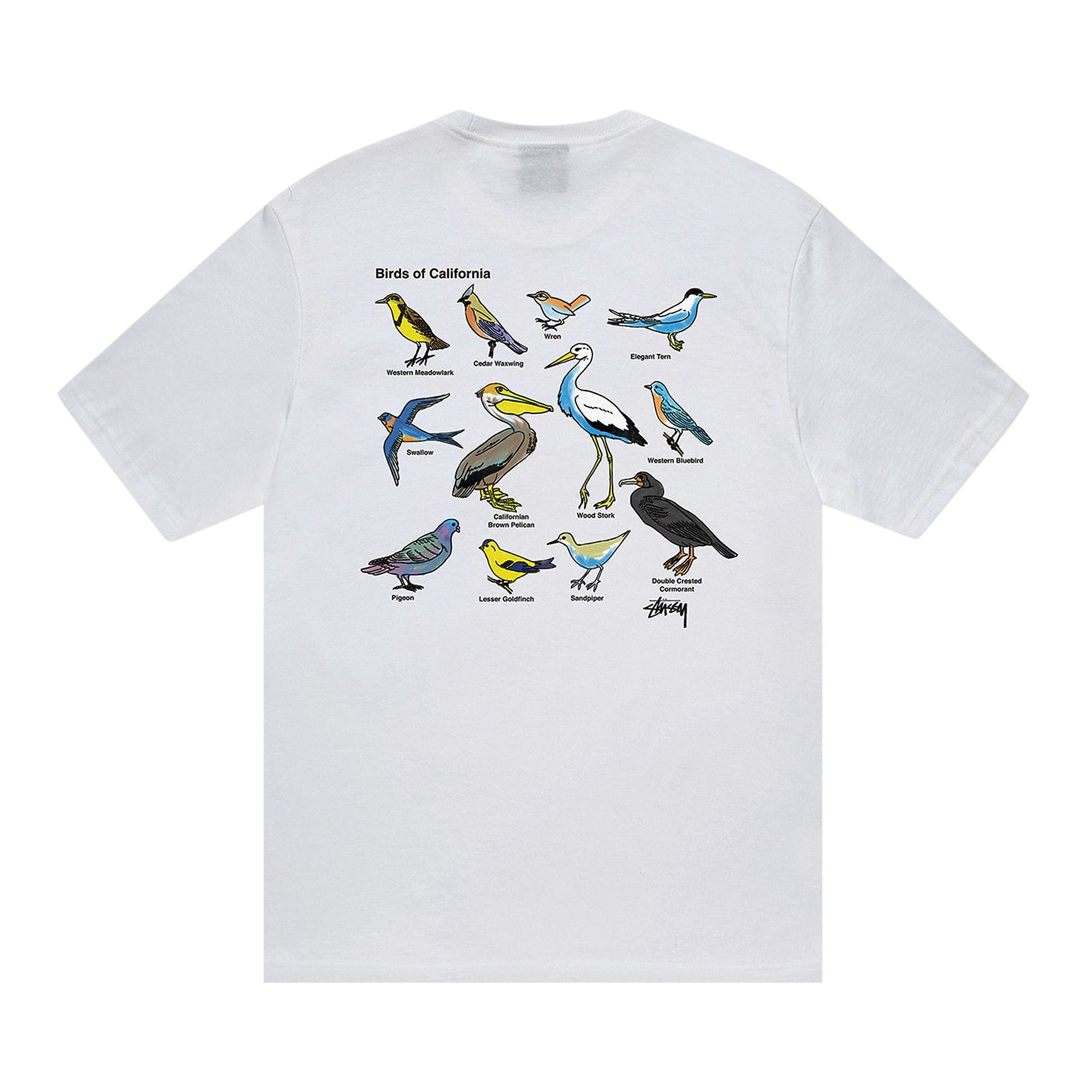 競売 'White' Tee Birds California Stussy Buy - GOAT | WHIT 1904897 トップス