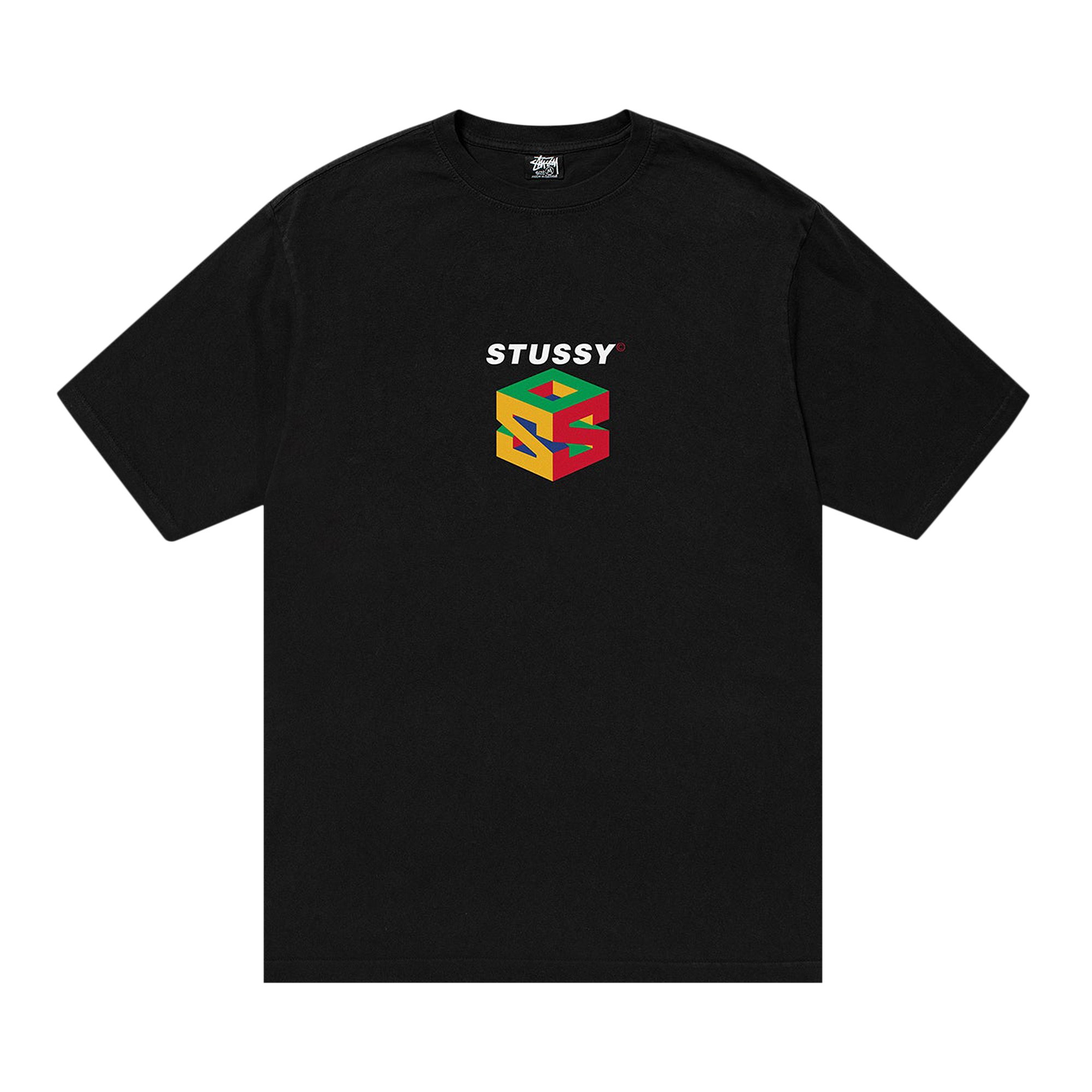 Buy Stussy S64 Pigment Dyed Tee 'Black' - 1904913 BLAC | GOAT IT