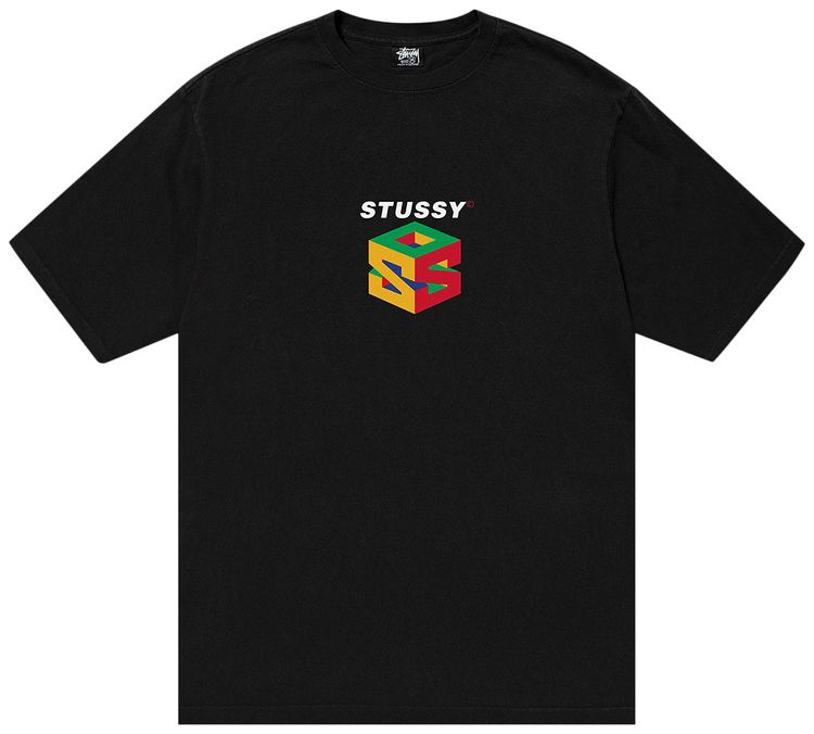 Stussy S64 Pigment Dyed Tee Black