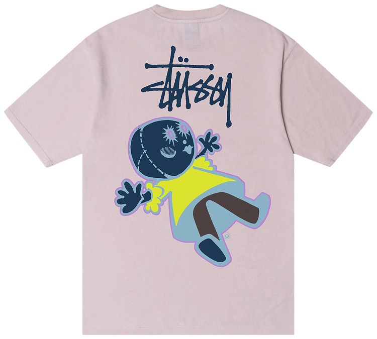 Stussy Dollie Pigment Dyed Tee Blush