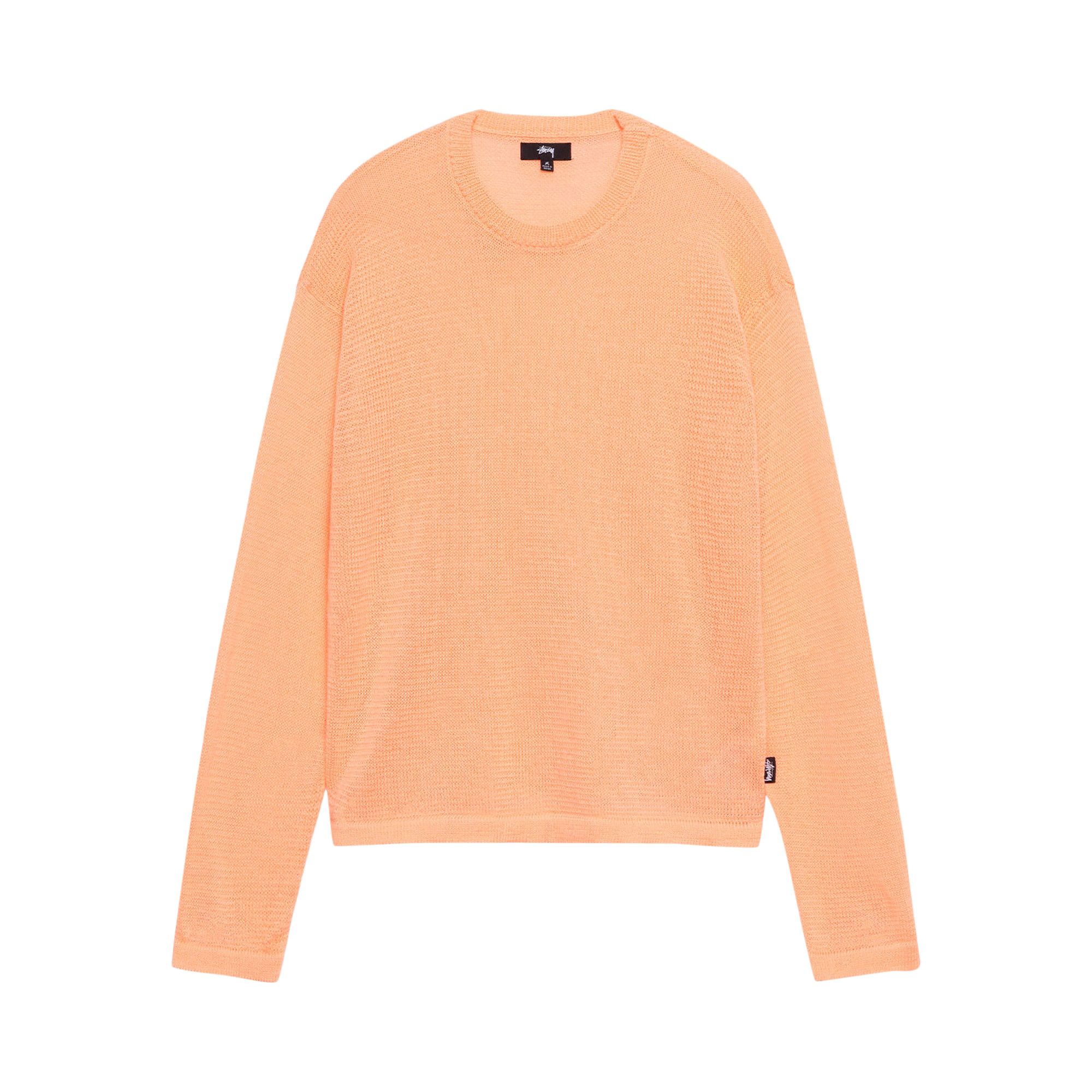 Size l Stussy Light Sensitive Sweater Orange