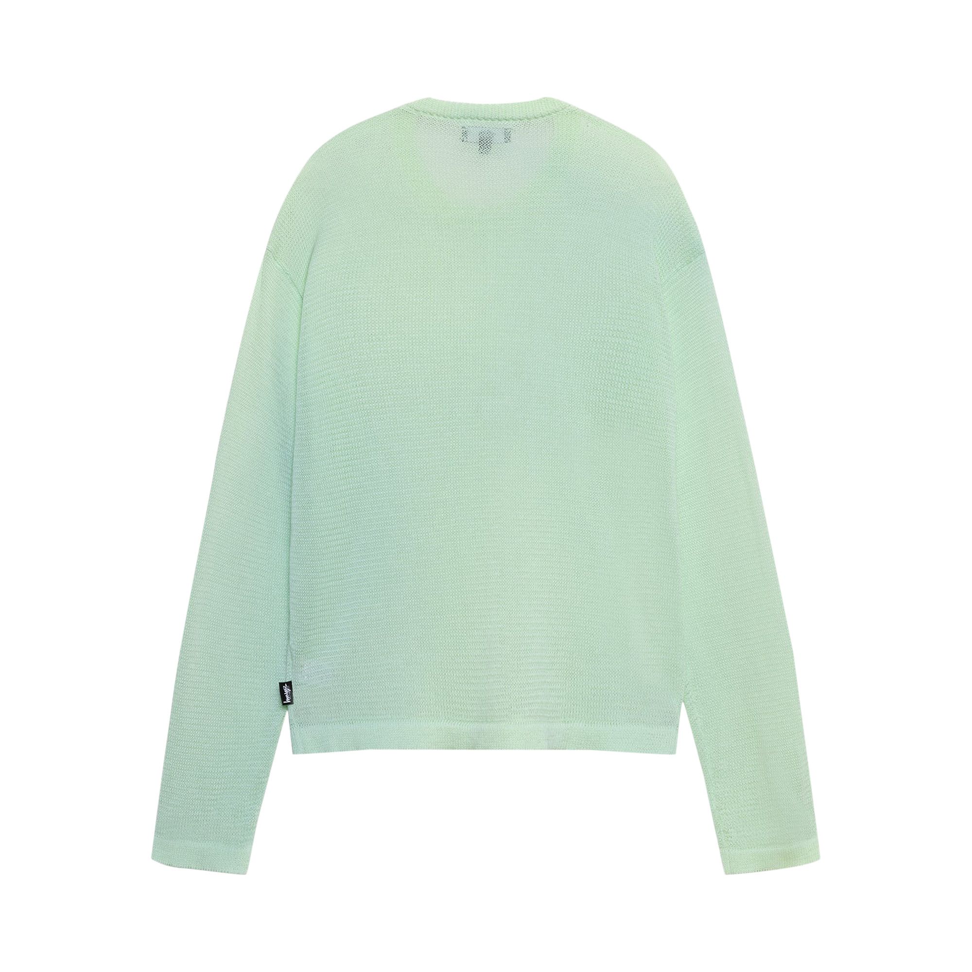 トップス Stussy Light Sensitive Yarn Sweater Buy Stussy Light Sensitive Sweater 'Green' - 117172 GREE | GOAT
