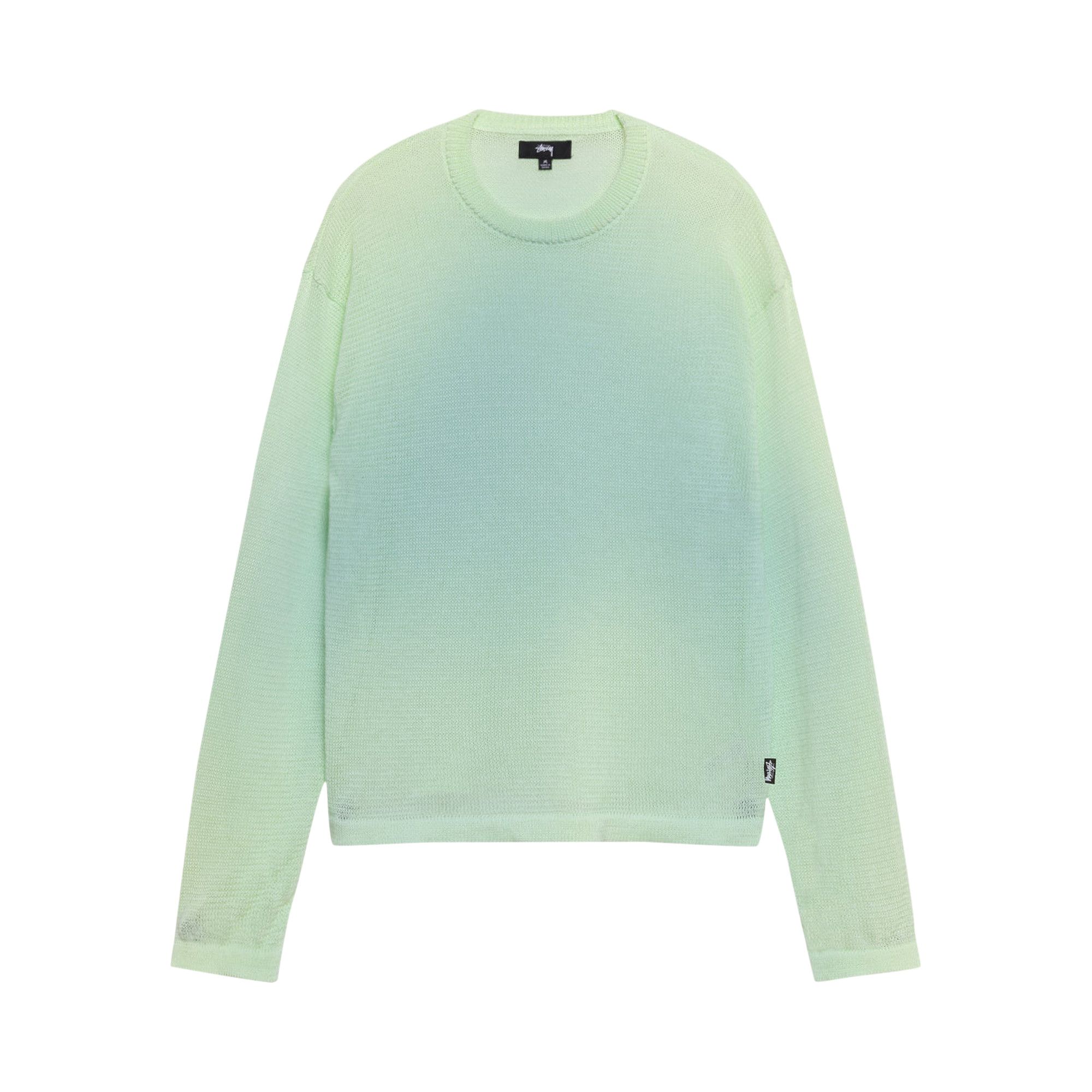 Buy Stussy Light Sensitive Sweater Green 117172 GREE GOAT CA