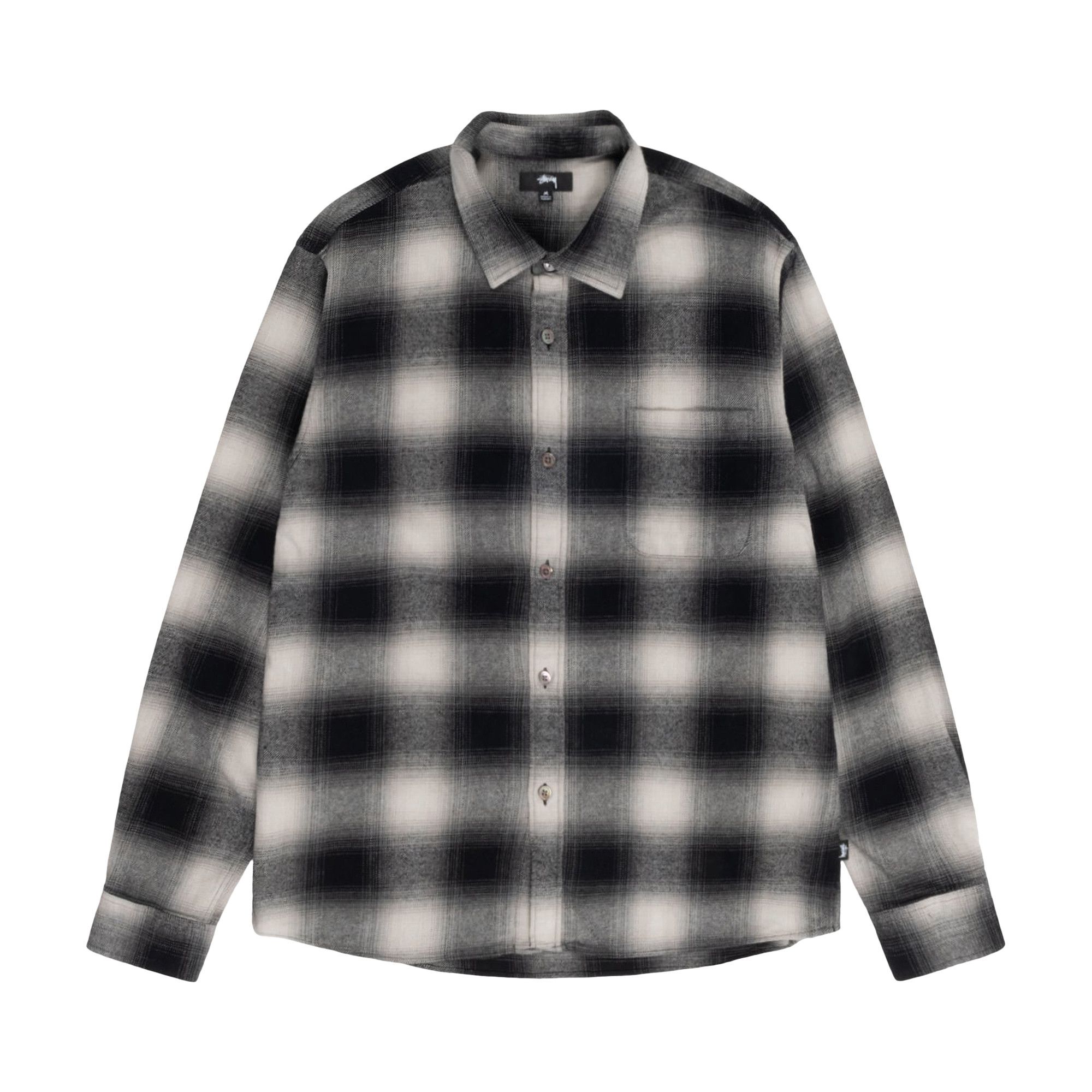 Buy Stussy Bay Plaid Shirt 'Charcoal' - 1110292 CHAR | GOAT SA