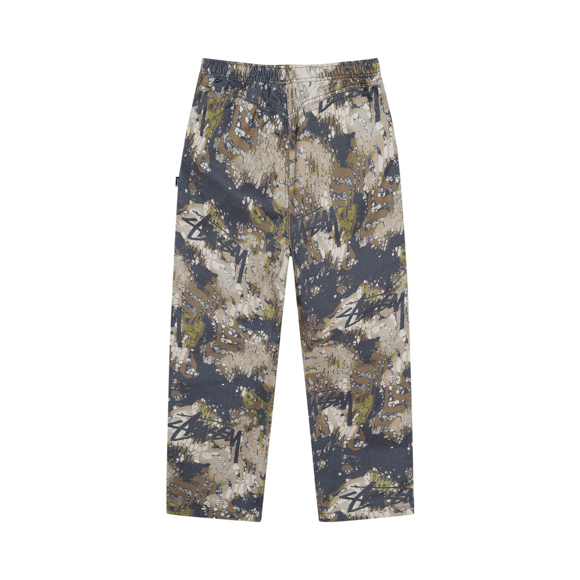 Buy Stussy Veil Camo Beach Pant 'Terranea' - 116621 TERR | GOAT