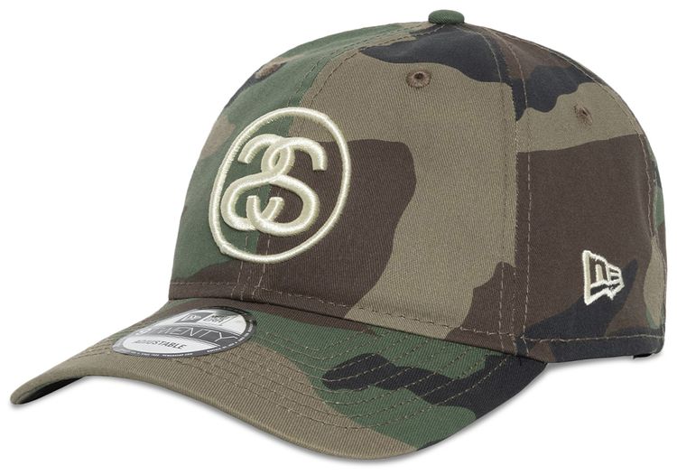 Stussy SS Link 9Twenty Cap Woodland Camo