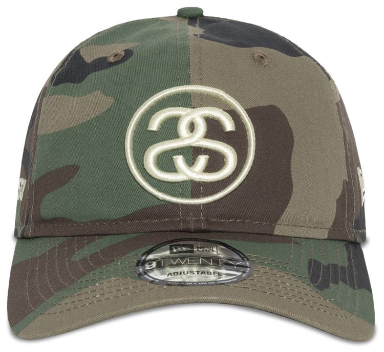 Stussy SS Link 9Twenty Cap Woodland Camo